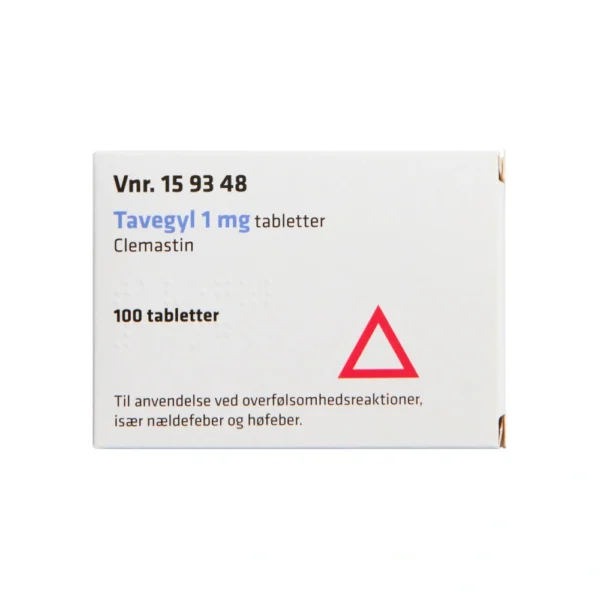 Nordic Prime Tavegyl tabletter 1 mg - 100 stk