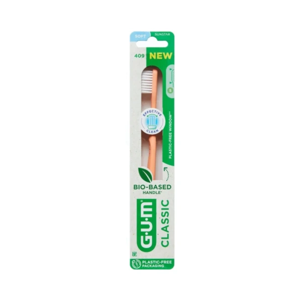 GUM Classic 409 Tandbørste Soft – 1 stk