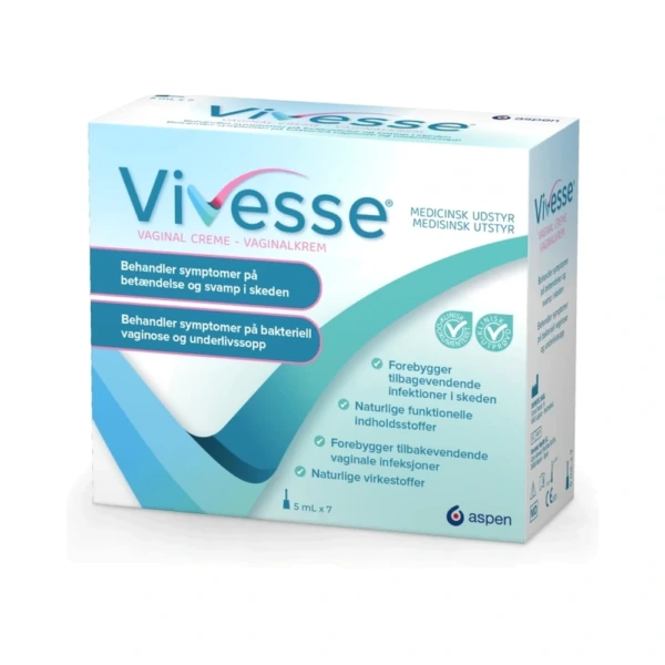 Vivesse Vaginal Creme – 7 X 5 ml
