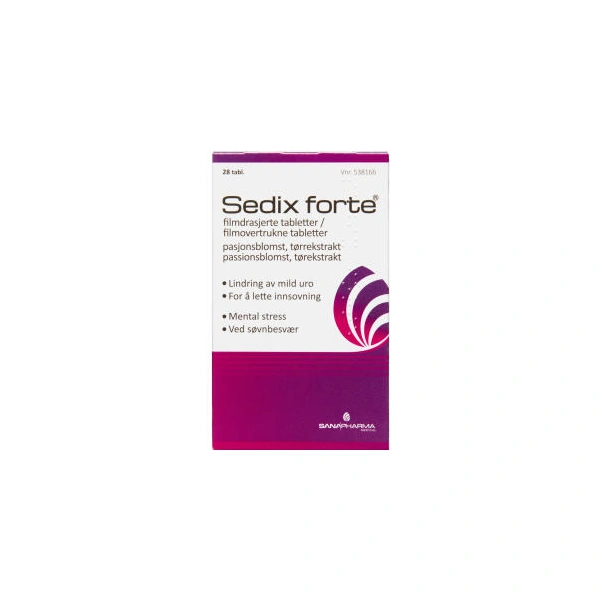 Sana Pharma Medical ApS Sedix Forte - 28 stk