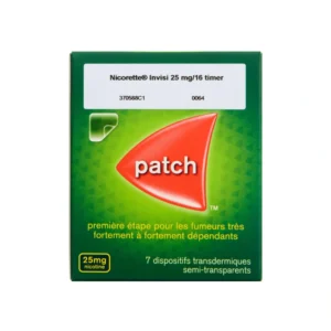 2care4 Nicorette Invisi 25 mg/16 timer – 7 stk Depotplastre