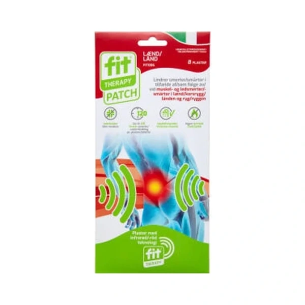 FIT Lænd Smerteplaster – 8 stk