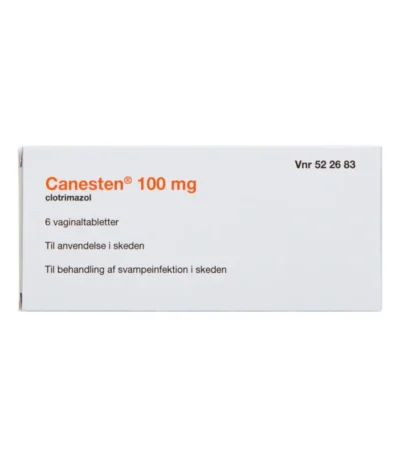 Canesten Vaginaltabl 100 mg - 6 stk