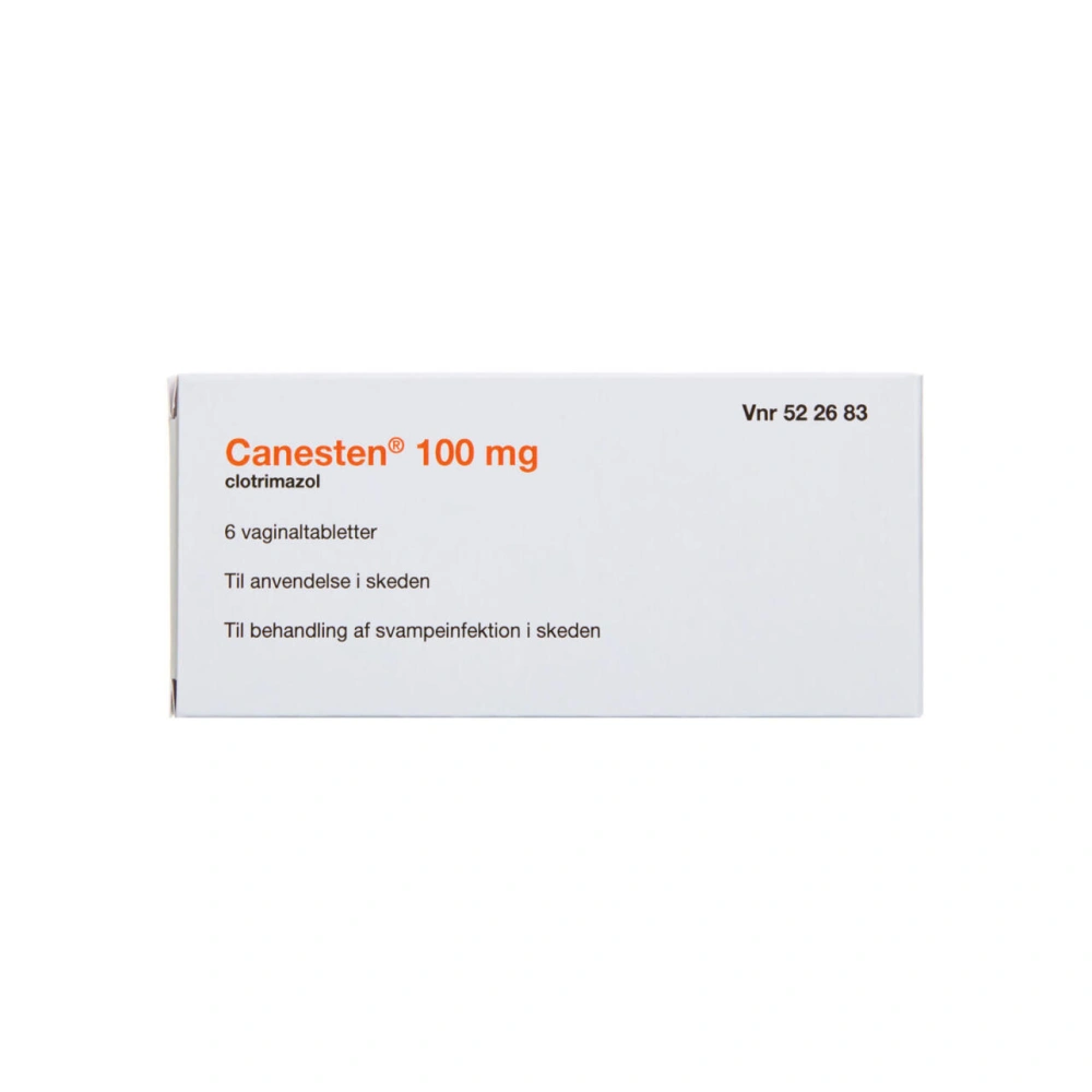 Canesten Vaginaltabl 100 mg - 6 stk