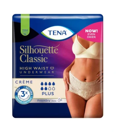TENA Silhouette Classic Plus High Waist Str. L – 8 stk