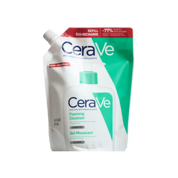 CeraVe Skummende Rens Refill – 473 ml