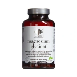 New Nordic Magnesium Glycinat – 120 stk