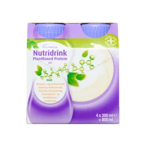 Nutridrink Plantebaseret Protein 2.0 Ananas-Kokos – 4 x 200 ml