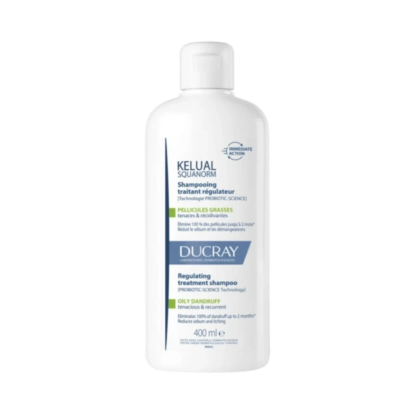 Ducray Kelual Squanorm Oily Dandruff Shampoo – 400 ml