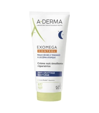 A-Derma Exomega Control Emollient Night Cream – 200 ml