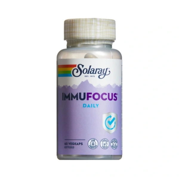 Solaray ImmuFocus Daily – 60 stk