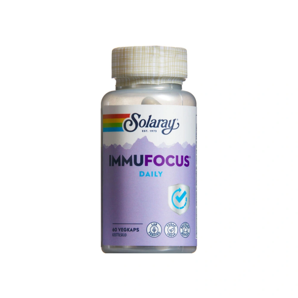 Solaray ImmuFocus Daily - 60 stk
