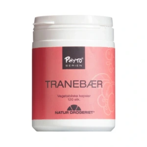 Natur Drogeriet Tranebær Kapsler 424 mg – 120 stk