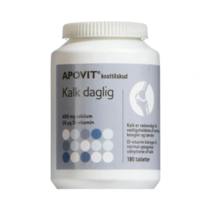 APOVIT Kalk Daglig – 180 stk