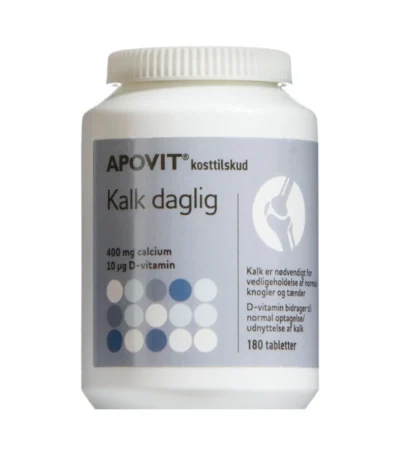 APOVIT Kalk Daglig – 180 stk