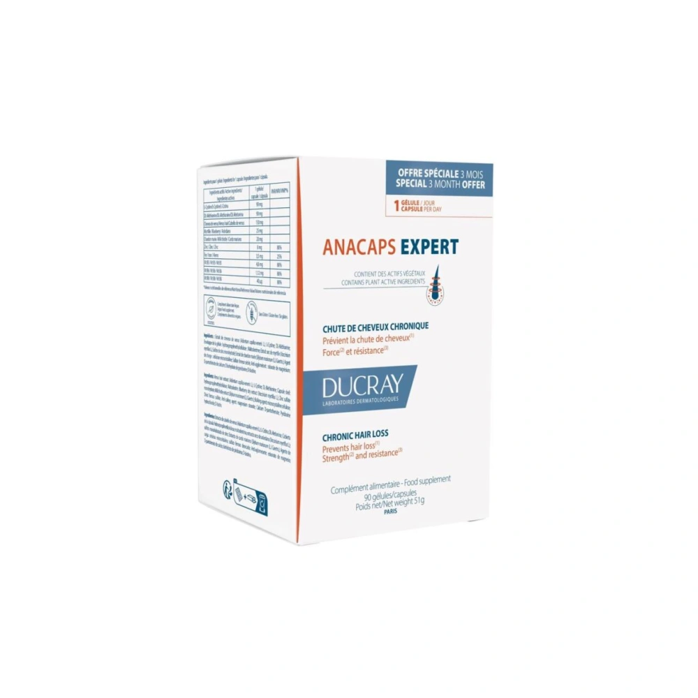 Ducray Anacaps Expert - 90 stk