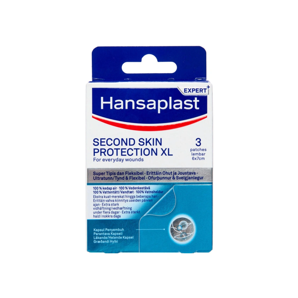 Hansaplast Second Skin XL Plaster - 3 stk