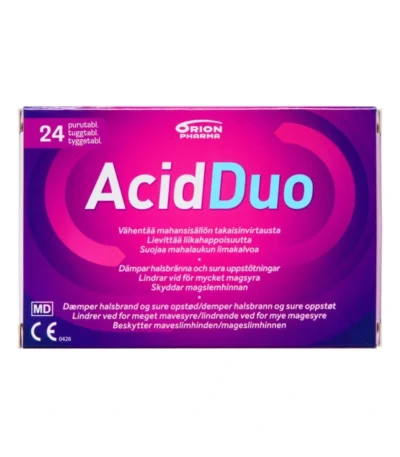 AcidDuo tyggetabletter – 24 stk