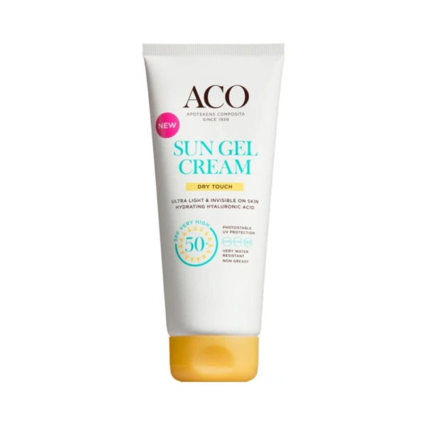 ACO Sun Gel Creams SPF 50 Uden Parfume – 200 ml