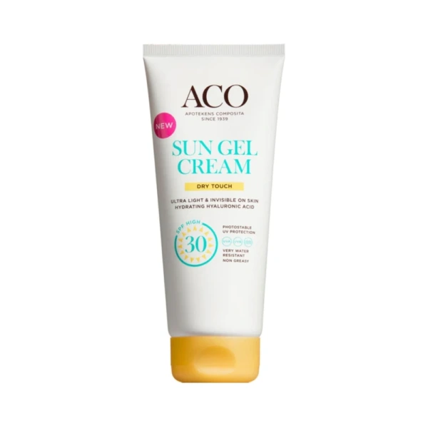 ACO Sun Gel Creams SPF 30 Uden Parfume – 200 ml