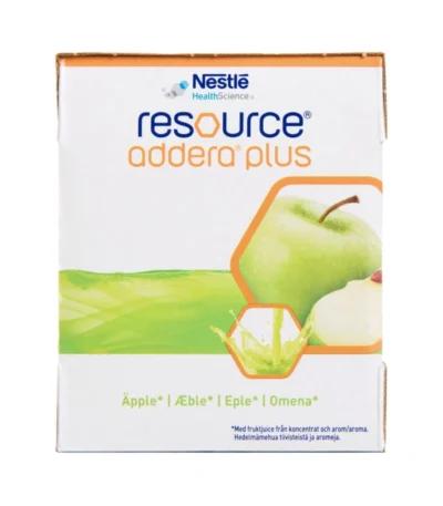 Resource Addera Plus Æble – 4 x 200 ml