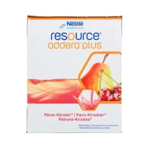 Resource Addera Plus Pære-Kirsebær – 4 x 200 ml