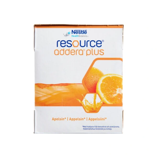 Resource Addera Plus Appelsin – 4 x 200 ml