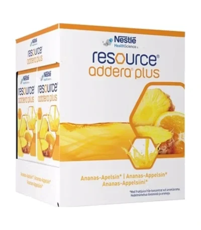Resource Addera Plus Ananas-Appelsin – 4 x 200 ml