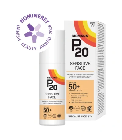 P20 Sensitive Face SPF 50+ – 50 g
