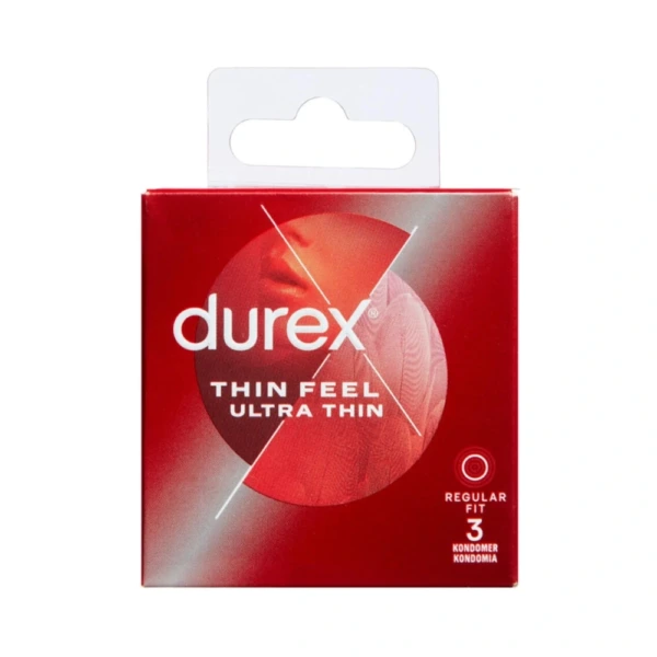 Durex Thin Feel Ultra Thin Kondomer – 3 stk