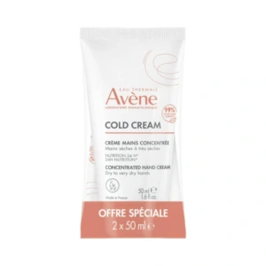 Avène Cold Cream Hand Cream DUO – 2 x 50 ml
