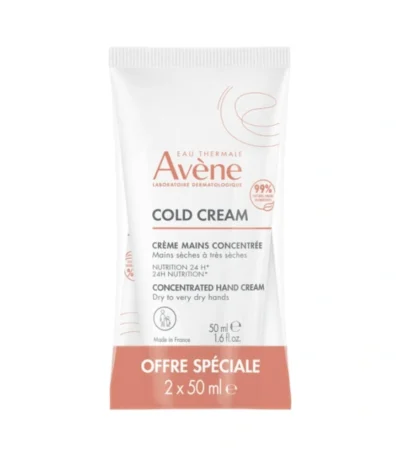 Avène Cold Cream Hand Cream DUO – 2 x 50 ml