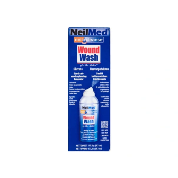 NeilMed WoundWash sårrens – 177 ml