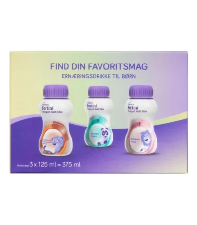 Nutricia Fortini Compact Multi Fibre Startpakke – 3 x 125 ml