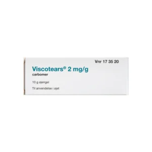 2care4 Viscotears Øjengel 2 mg/g - 10 g