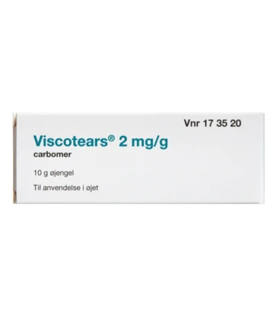 2care4 Viscotears Øjengel 2 mg/g - 10 g