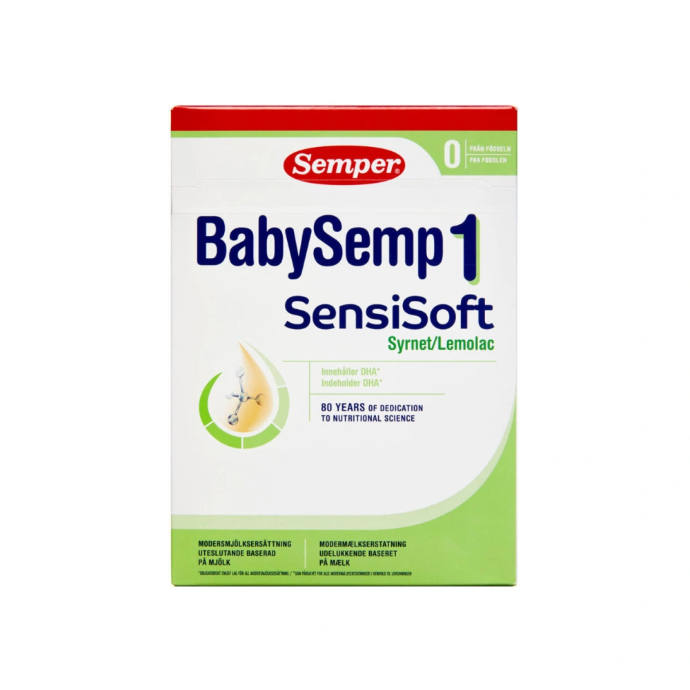 Semper BabySemp 1 SensiSoft Pulver - 2 x 350 g