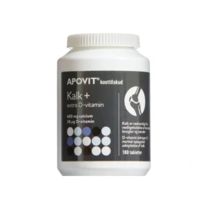 APOVIT Kalk + Extra D-vitamin – 180 stk