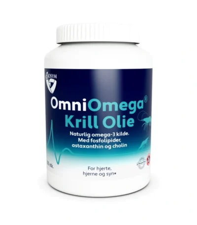 Biosym OmniOmega Krill Olie – 100 stk