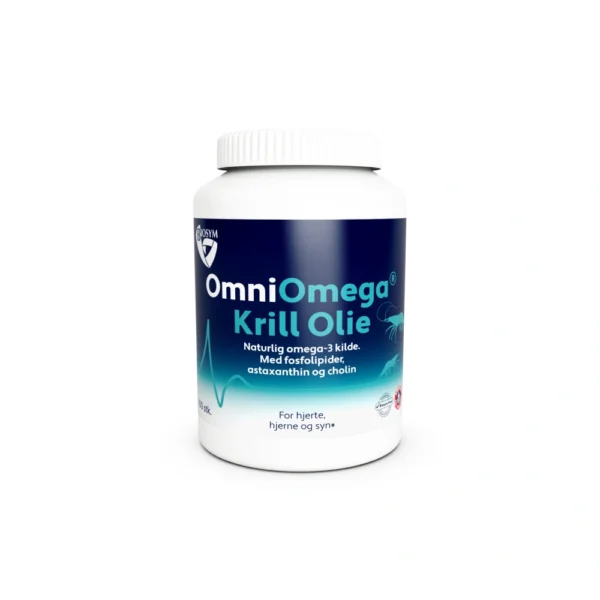 Biosym OmniOmega Krill Olie – 100 stk