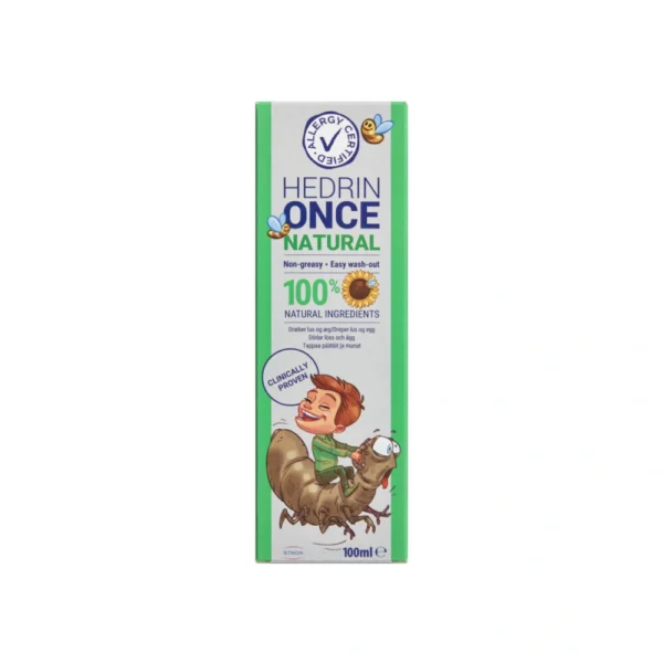 Hedrin Once Natural Lotion – 100 ml