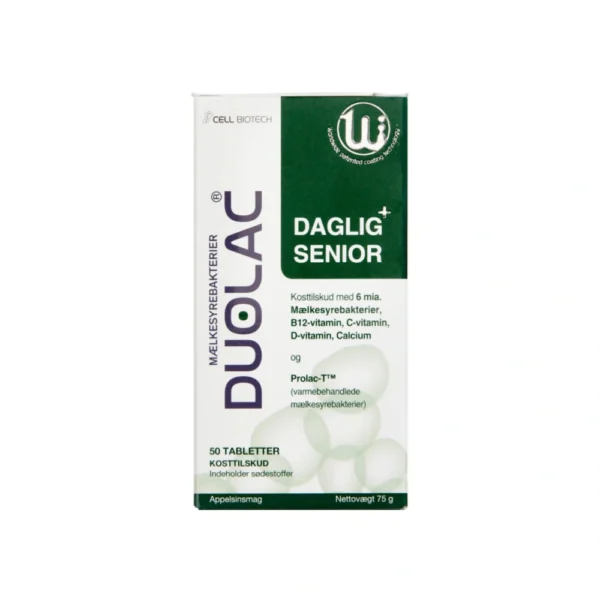 Duolac Daglig+ Senior – 50 stk