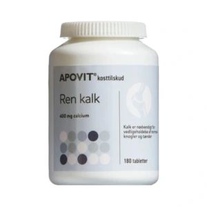 APOVIT Ren Kalk – 180 stk