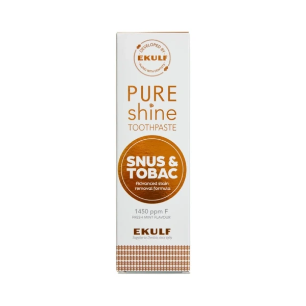 Ekulf pure shine tandpasta – 75 ml