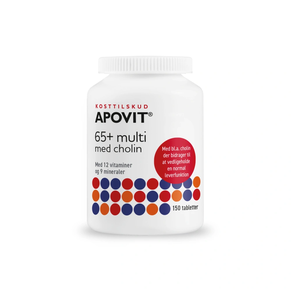 APOVIT 65+ Multi Med Cholin - 150 stk