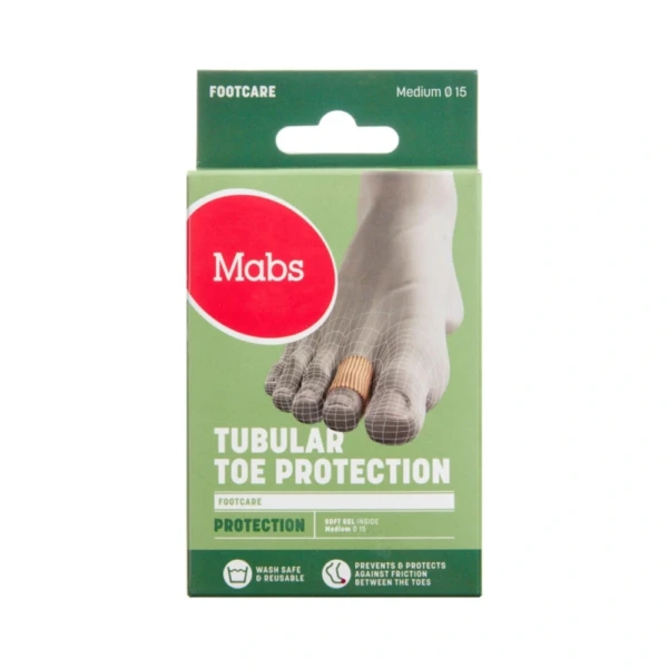 Mabs Tåbeskyttelse Str. M – 2 stk