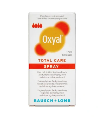Oxyal Total Care Øjenspray – 17 ml