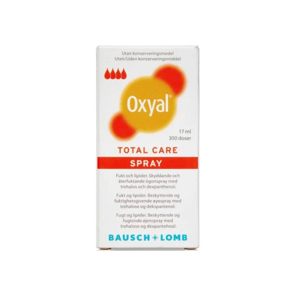 Oxyal Total Care Øjenspray – 17 ml