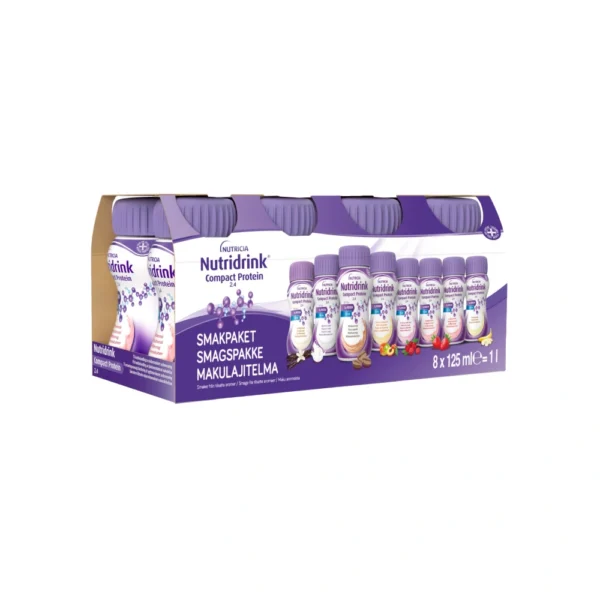 Nutridrink Compact Protein Startpakke – 8 x 125 ml