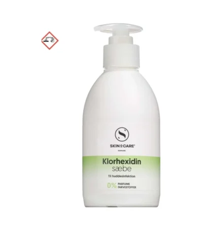SkinOcare Klorhexidin Sæbe – 300 ml